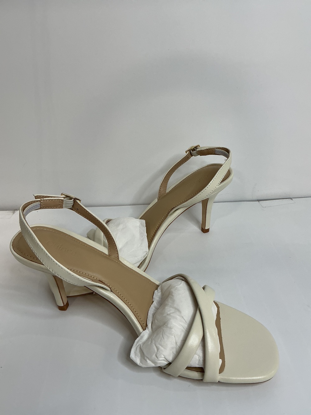 Italian Leather 75mm Slingback Heeled Sandal